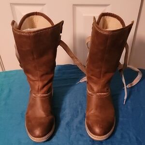 White Mountain Brown Winter Boots